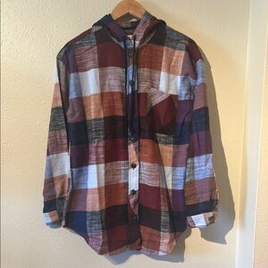 NWT Maurices Flannel Button Down Shirt